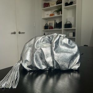 Chrome/Silver Clutch - Rebecca Minkoff